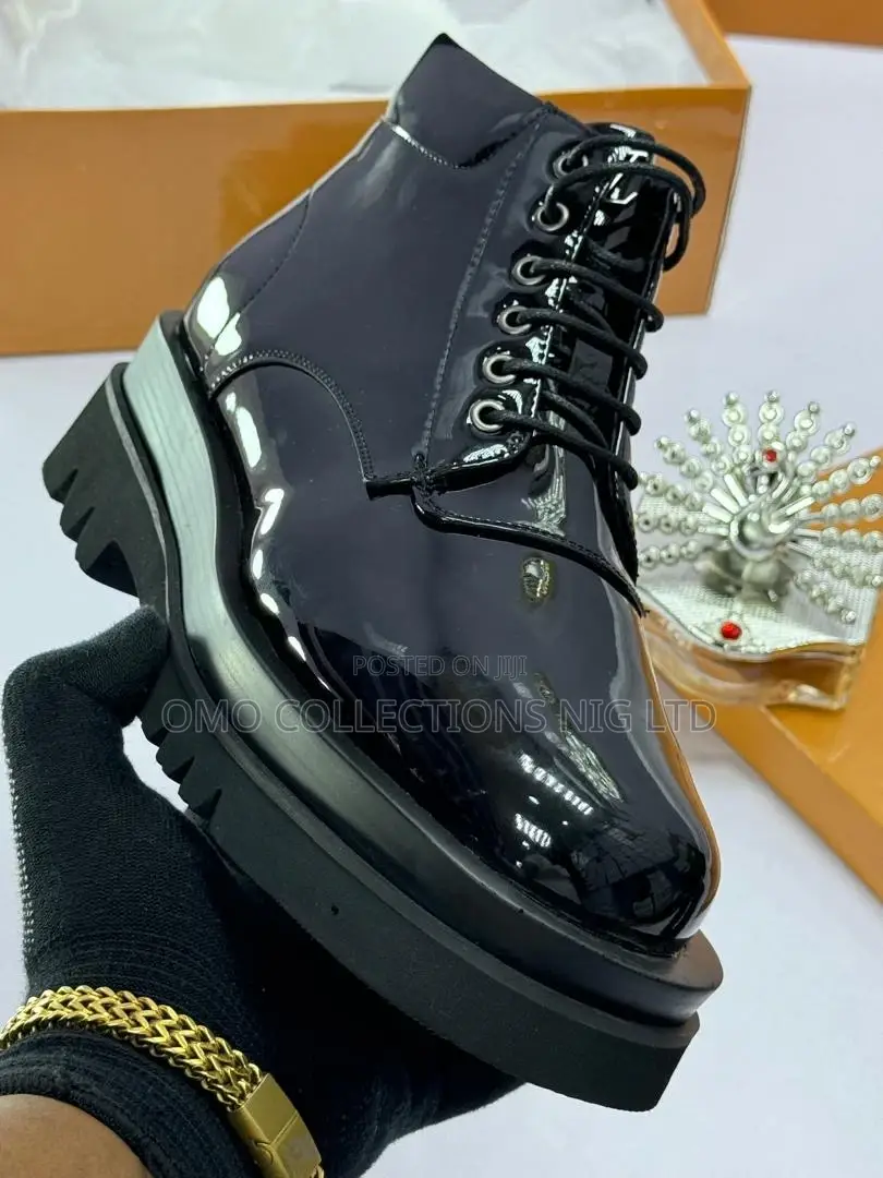 Luxury Givenchy Black Leather Boots – Fully Boxed