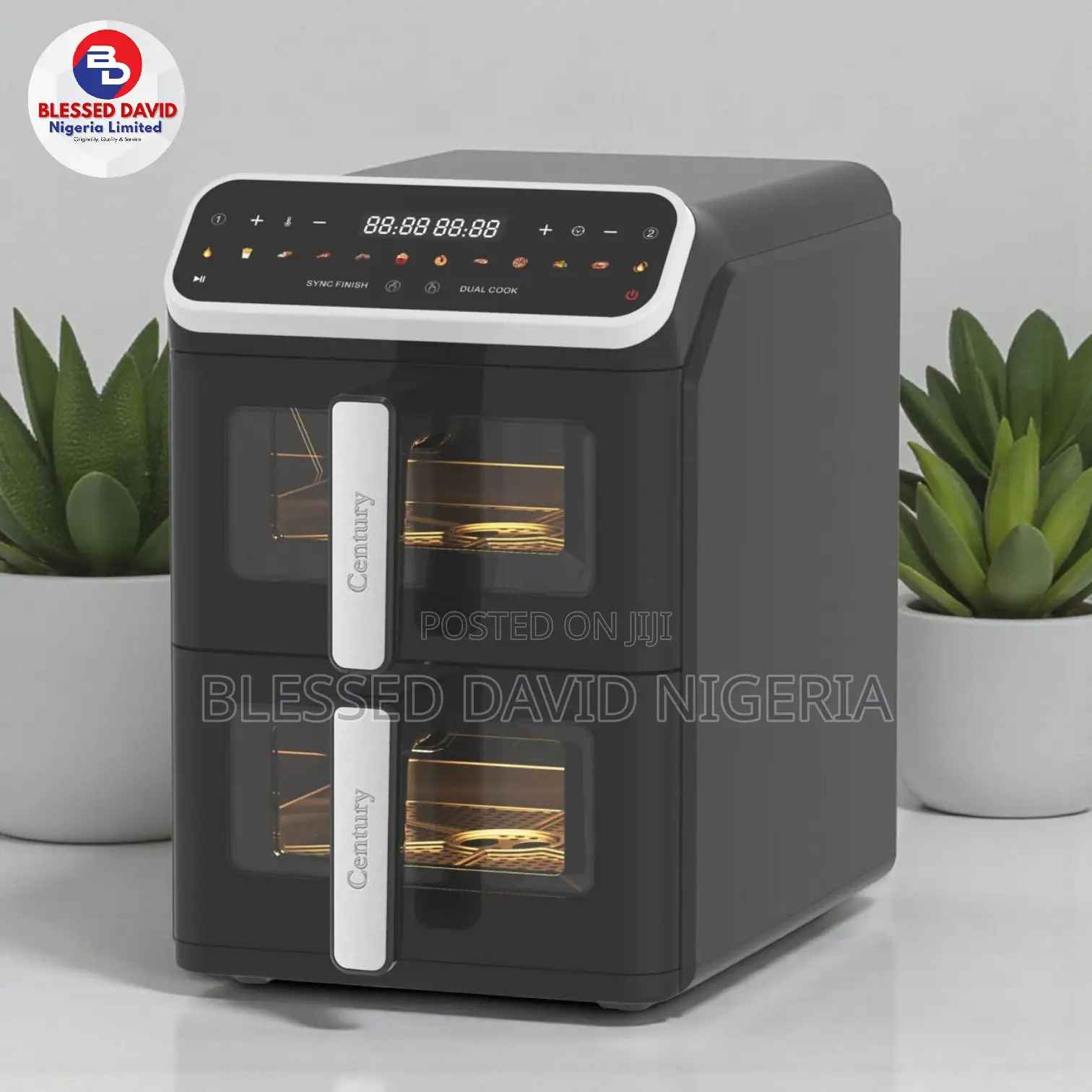 Century 12l Digital Air Fryer Caf-8340-f