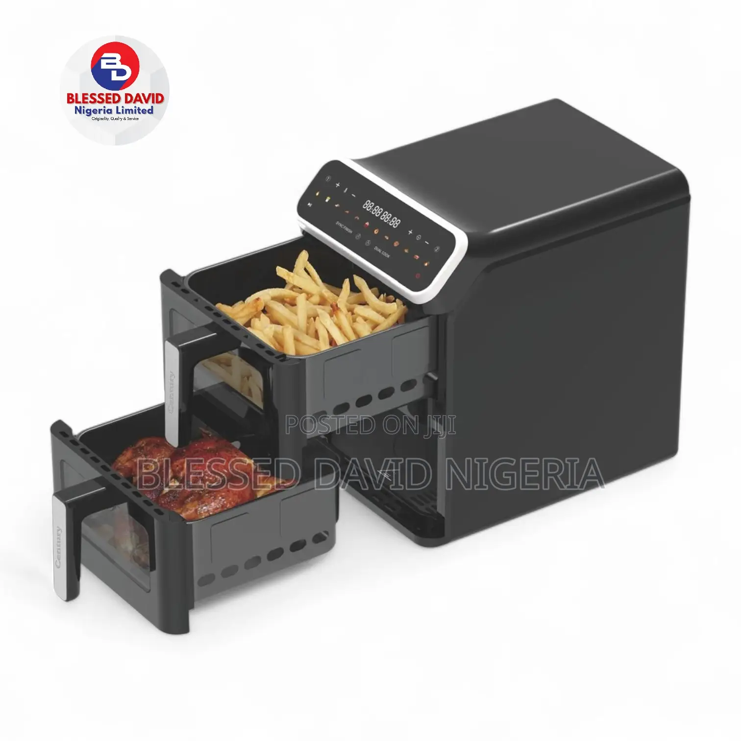 Century 12l Digital Air Fryer Caf-8340-f