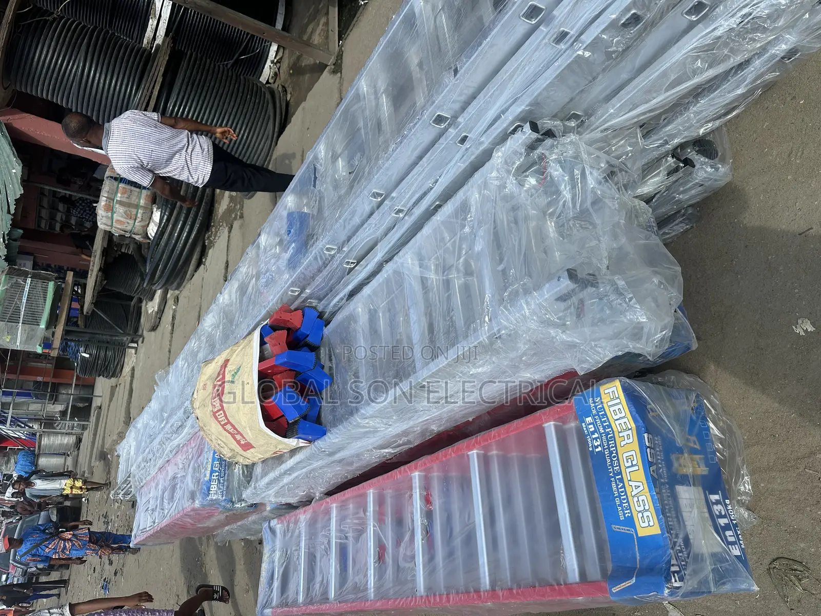 All Sizes of Aluminum Ladders Available