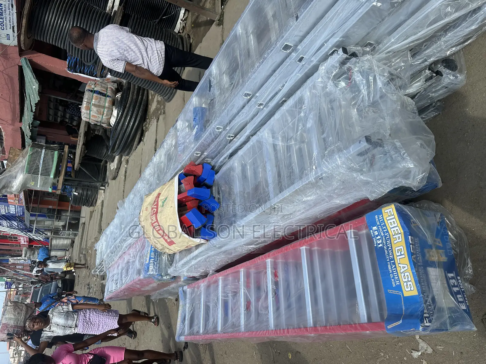 All Sizes of Aluminum Ladders Available