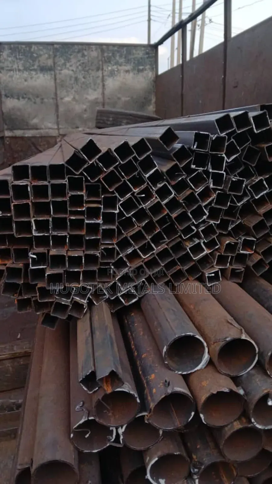 25x25 Square Pipe 1.5mm, 2mm, 2.5mm