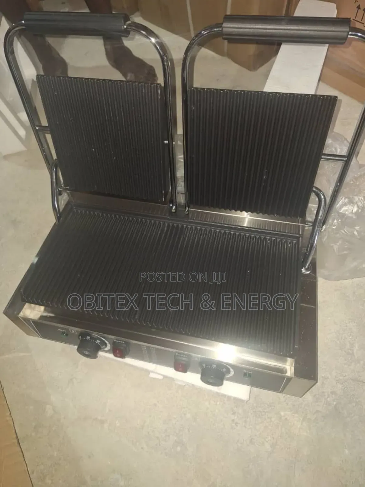 Commercial Electric Contact Grill / Double Plate Griller