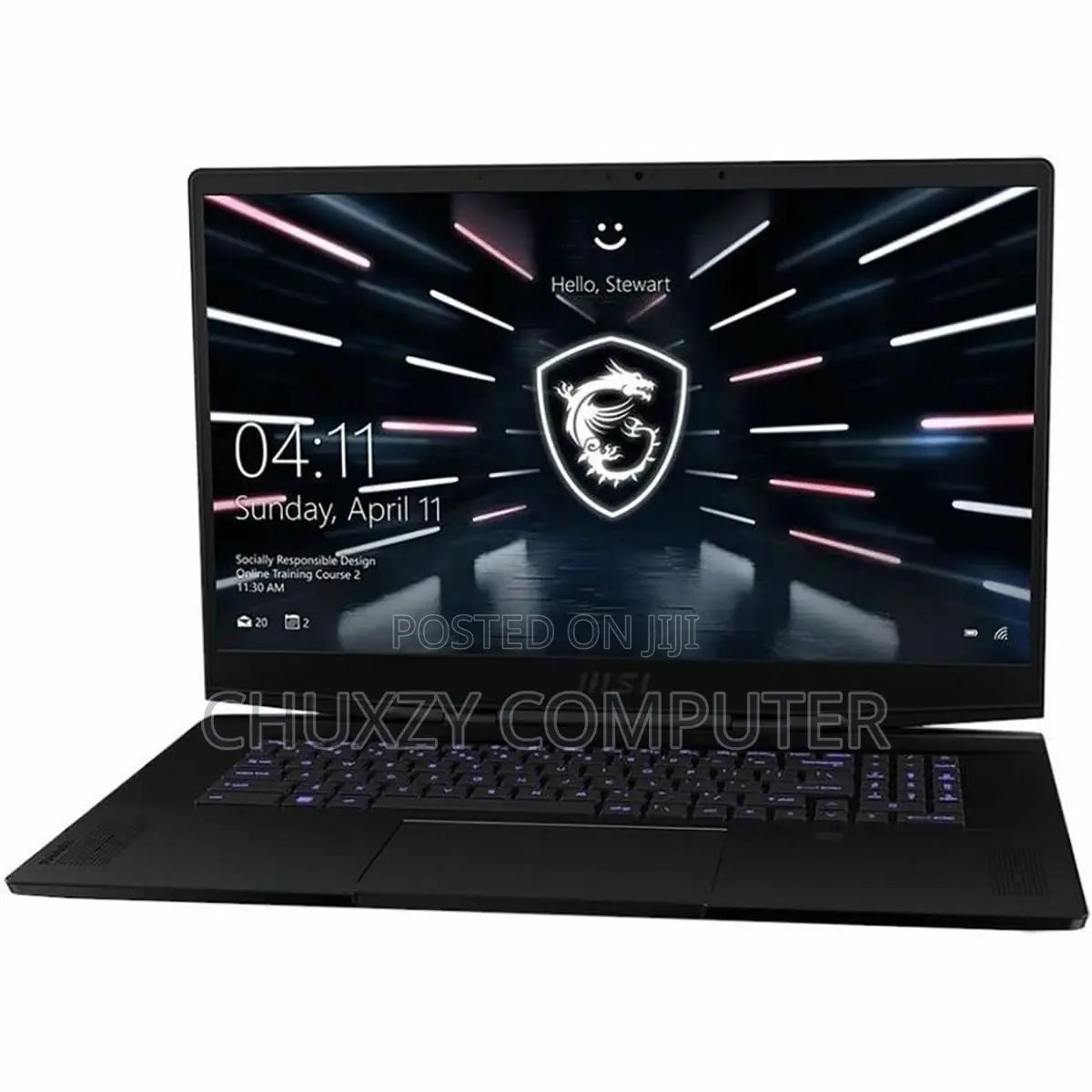 New Laptop MSI GS75 Stealth 16GB Intel Core I7 SSD 1T