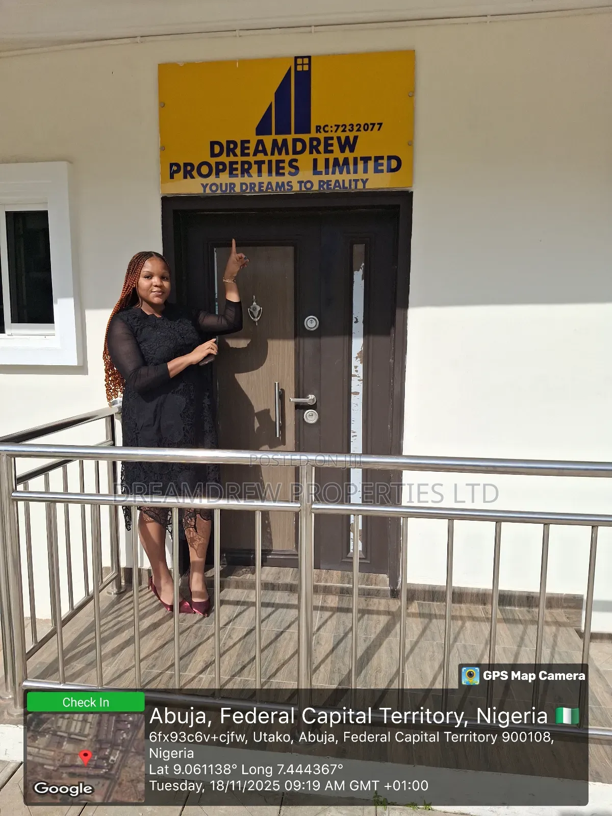 Meet Jovial Chidinma of Dreamdrew Properties Ltd, Utako Abuja