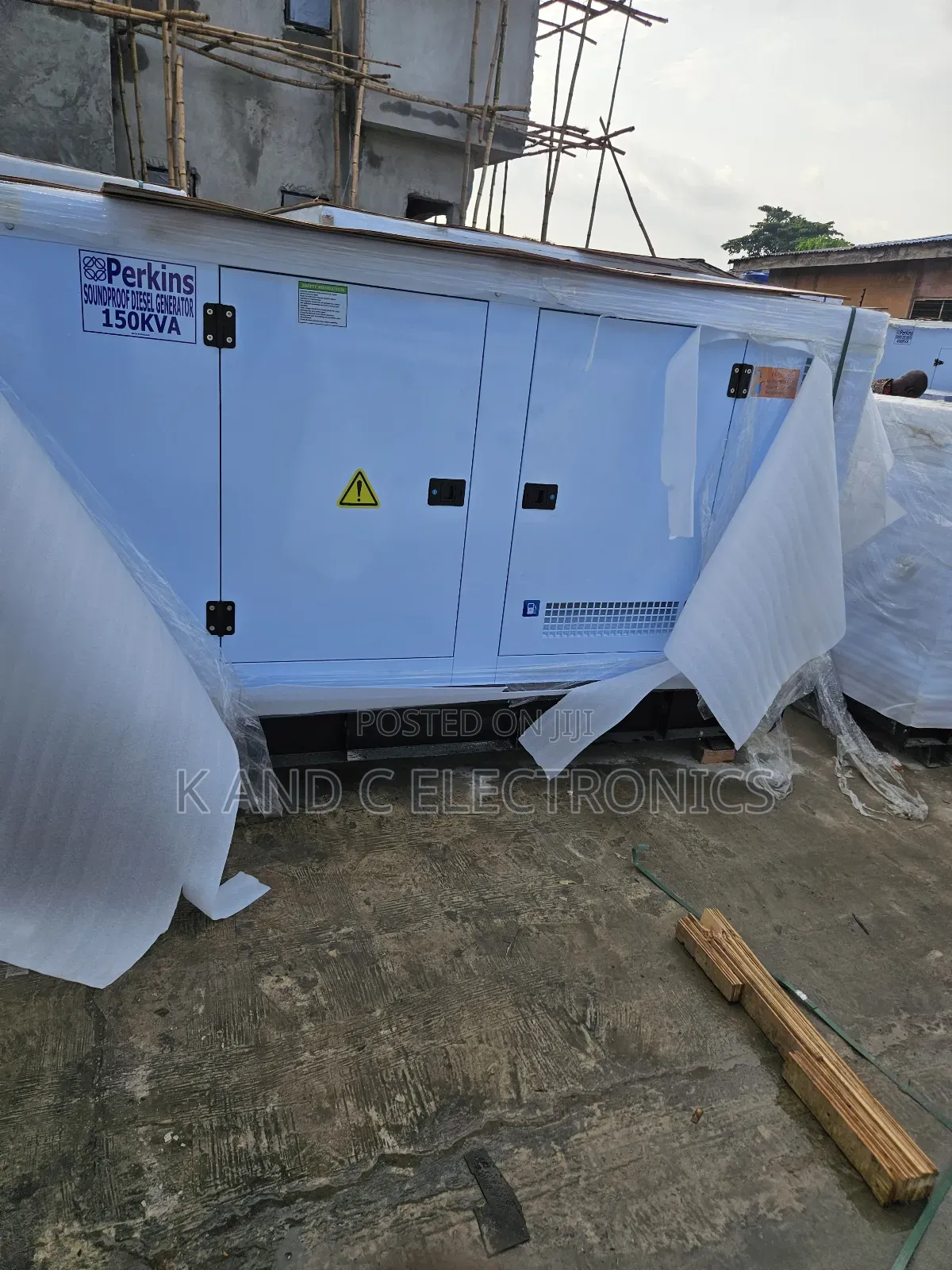 150kva Perkins Diesel Soundproof Generator 100%Copper Wire