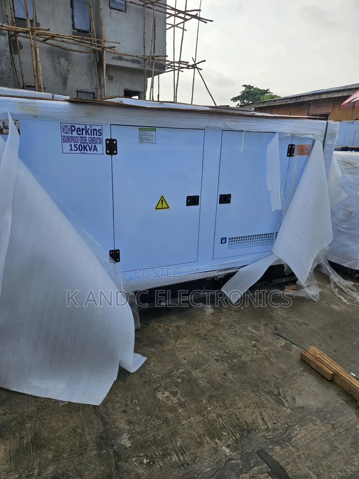 150kva Perkins Diesel Soundproof Generator 100%Copper Wire