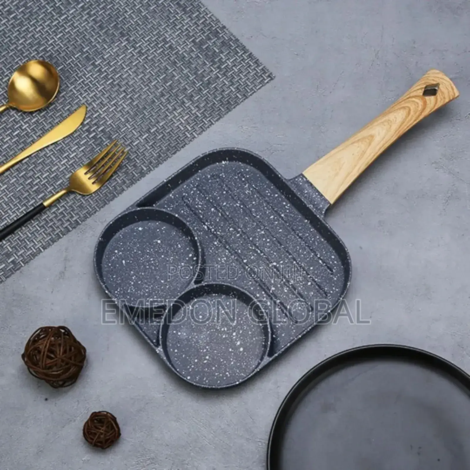 3in1 Non Stick Pancake/Fry Pan