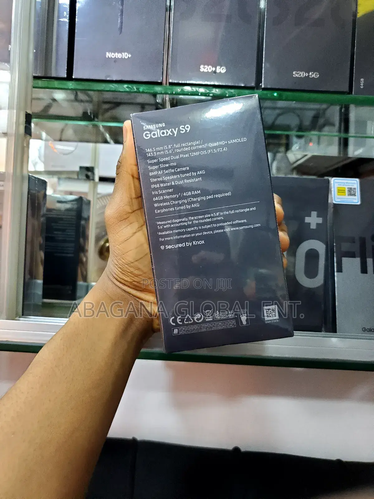 New Samsung Galaxy S9 64 GB Blue