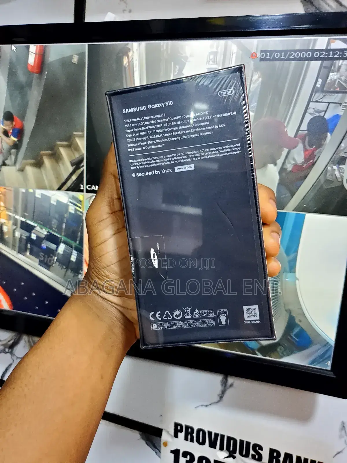 New Samsung Galaxy S10 128 GB Black