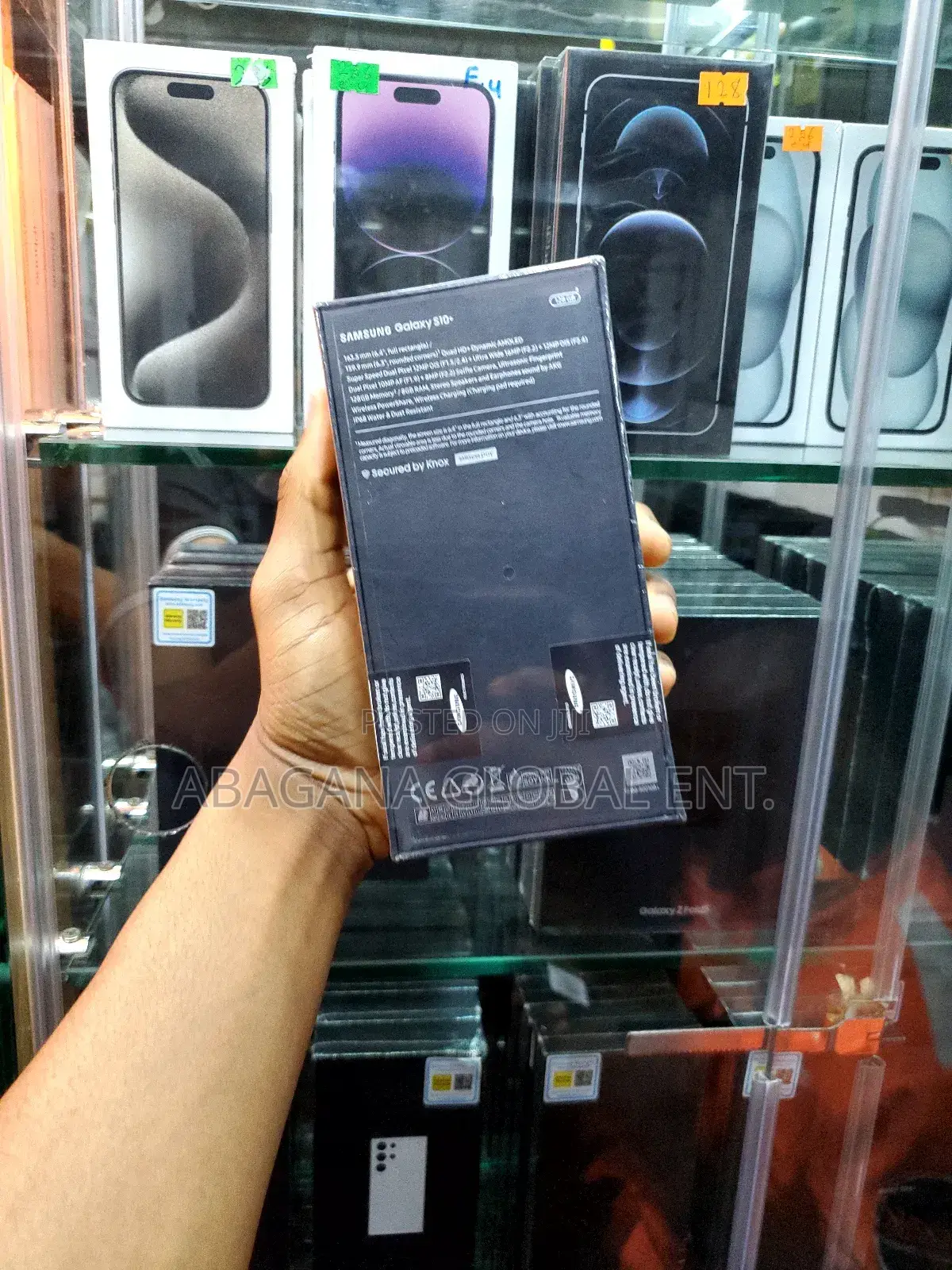 New Samsung Galaxy S10 Plus 128 GB Black