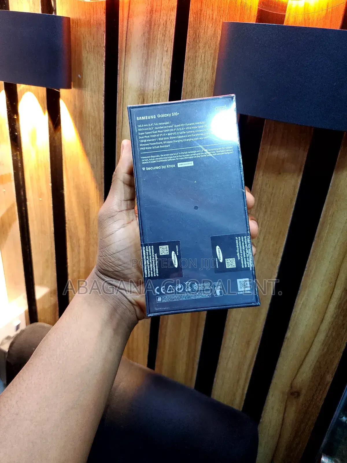 New Samsung Galaxy S10 Plus 128 GB Blue