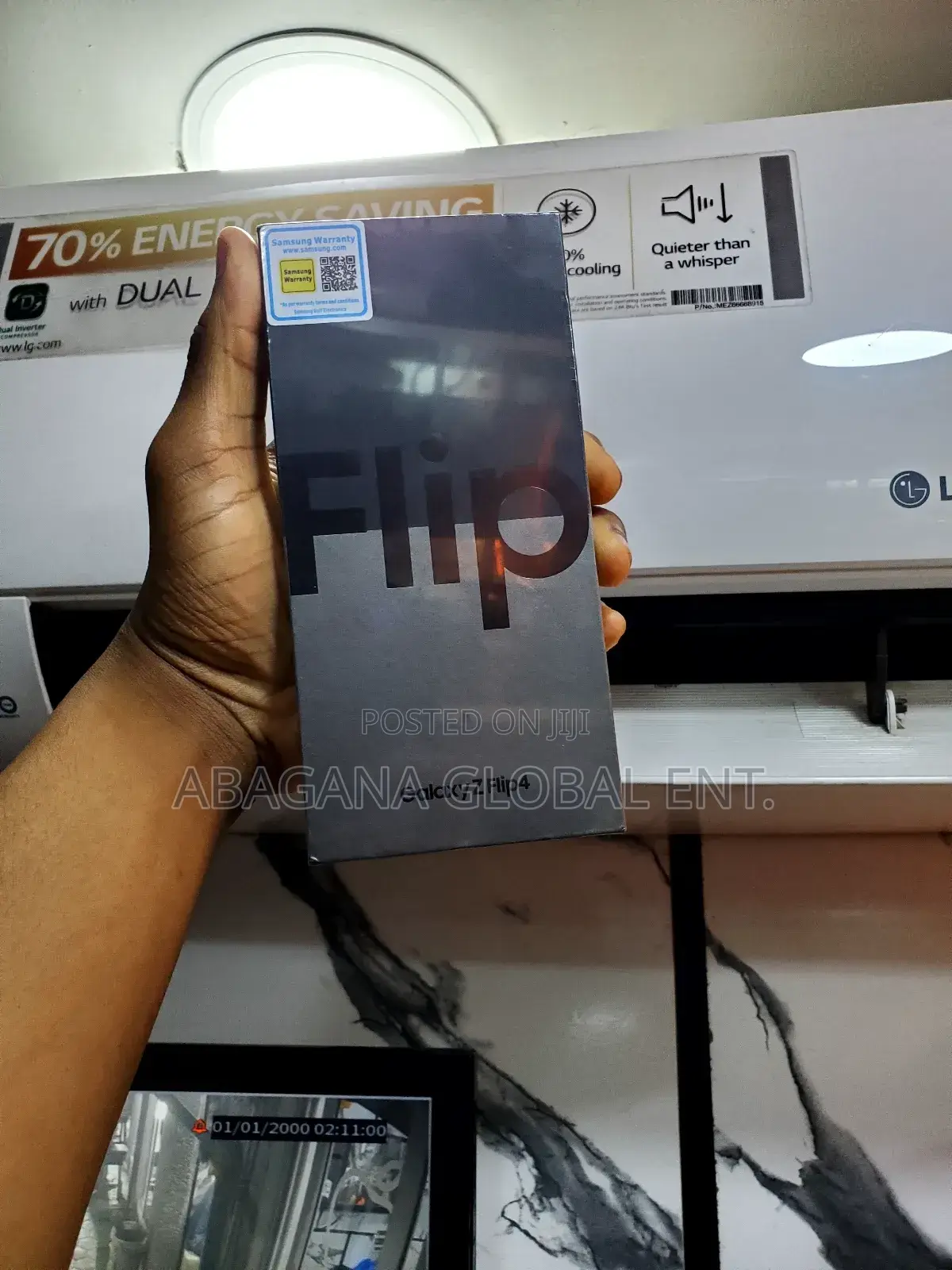 New Samsung Galaxy Z Flip4 256 GB Black