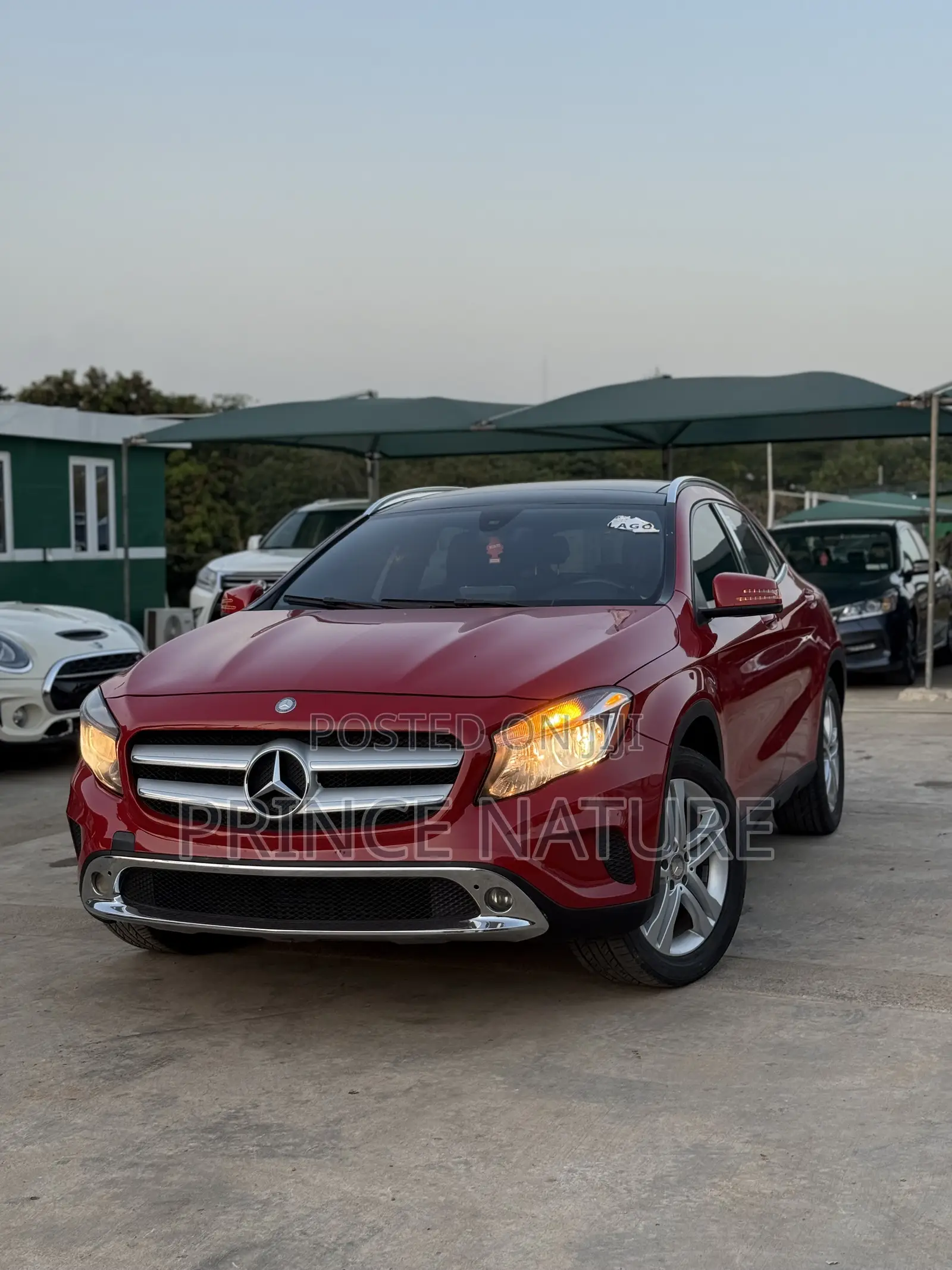 Mercedes-Benz GLA-Class 2017 Red