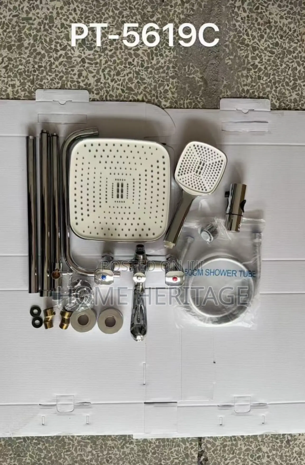 Double Control Standing Shower