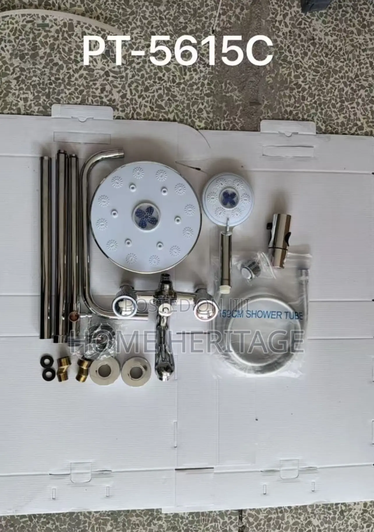 Double Control Standing Shower