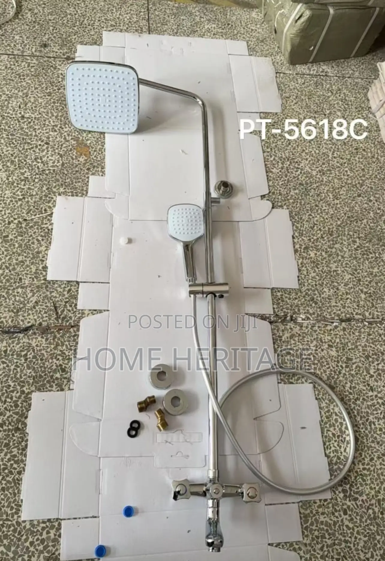 Double Control Standing Shower
