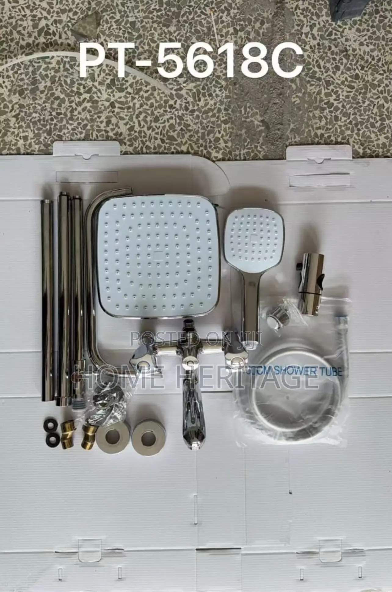 Double Control Standing Shower