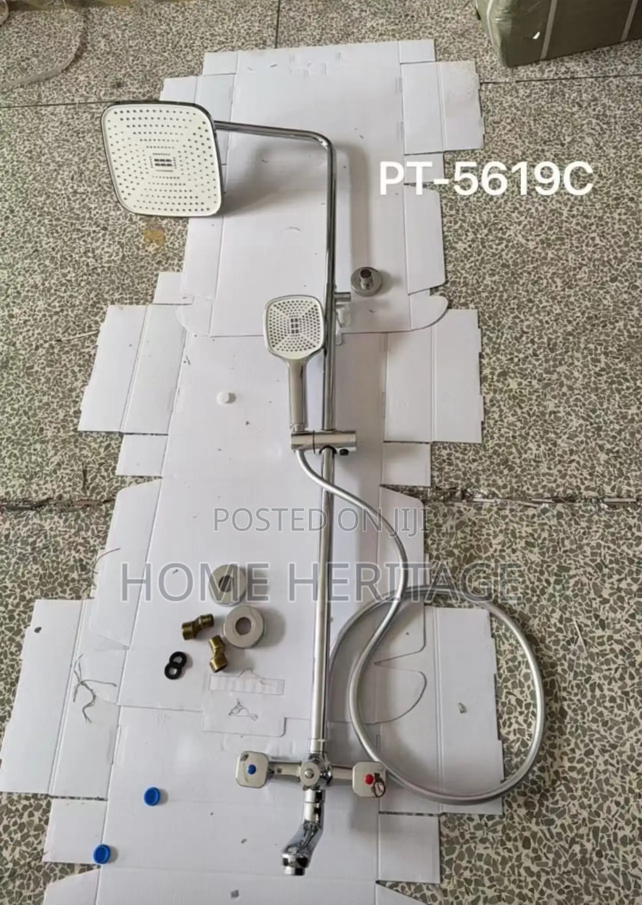 Double Control Standing Shower