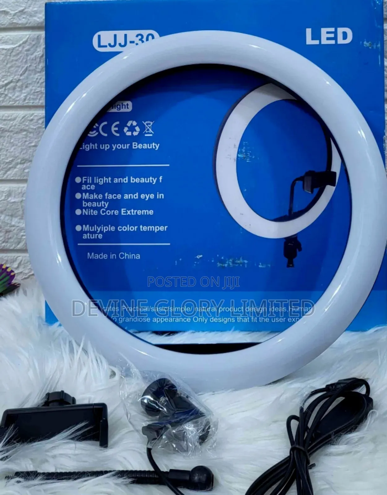 LJJ-36 14-Inch Led Ring Light – Dimmable Usb Beauty Fill Light