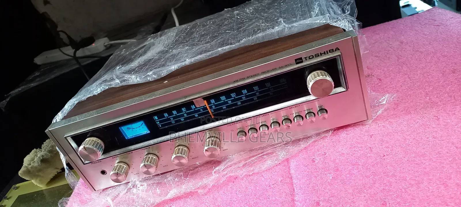Uk Used Toshiba Sa-300l Stereo Receiver Amplifier