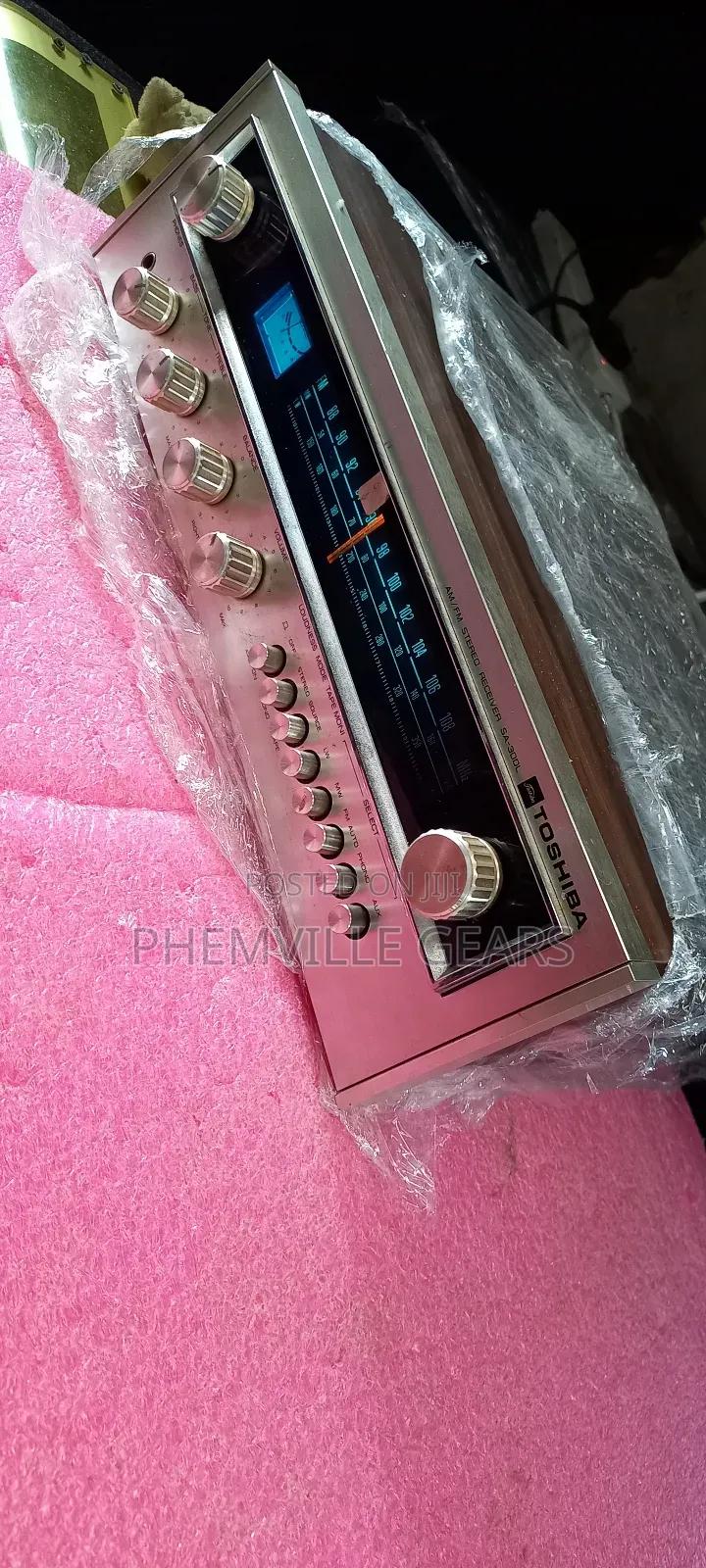 Uk Used Toshiba Sa-300l Stereo Receiver Amplifier