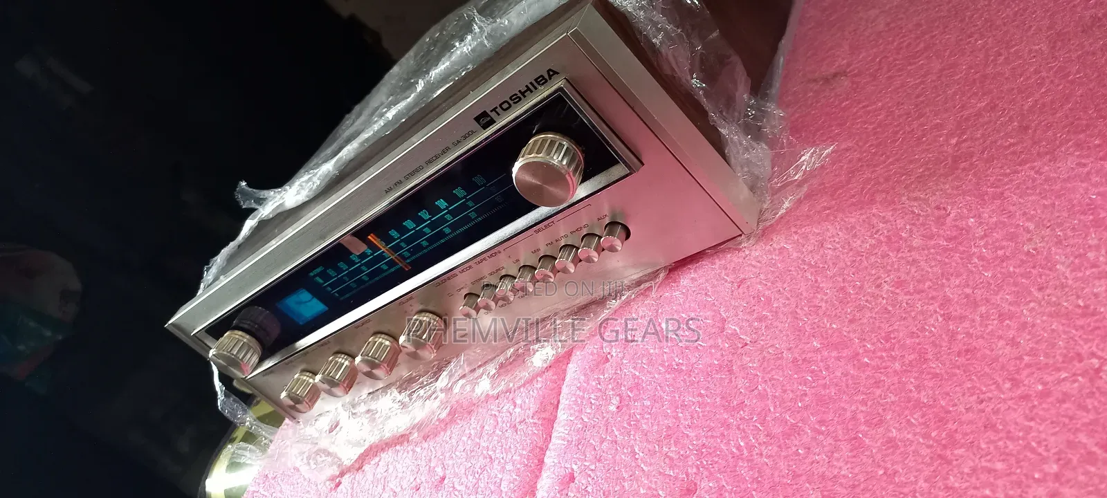 Uk Used Toshiba Sa-300l Stereo Receiver Amplifier