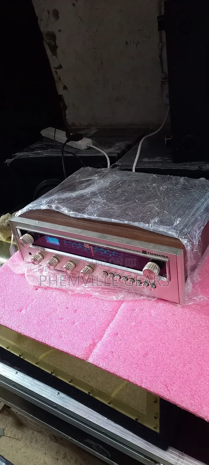 Uk Used Toshiba Sa-300l Stereo Receiver Amplifier