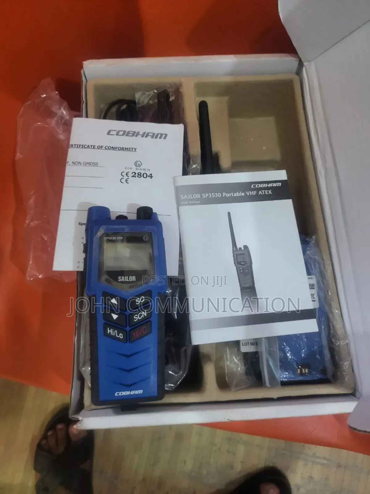 High Quality Sailor Sp3530 Portable Vhf Atex