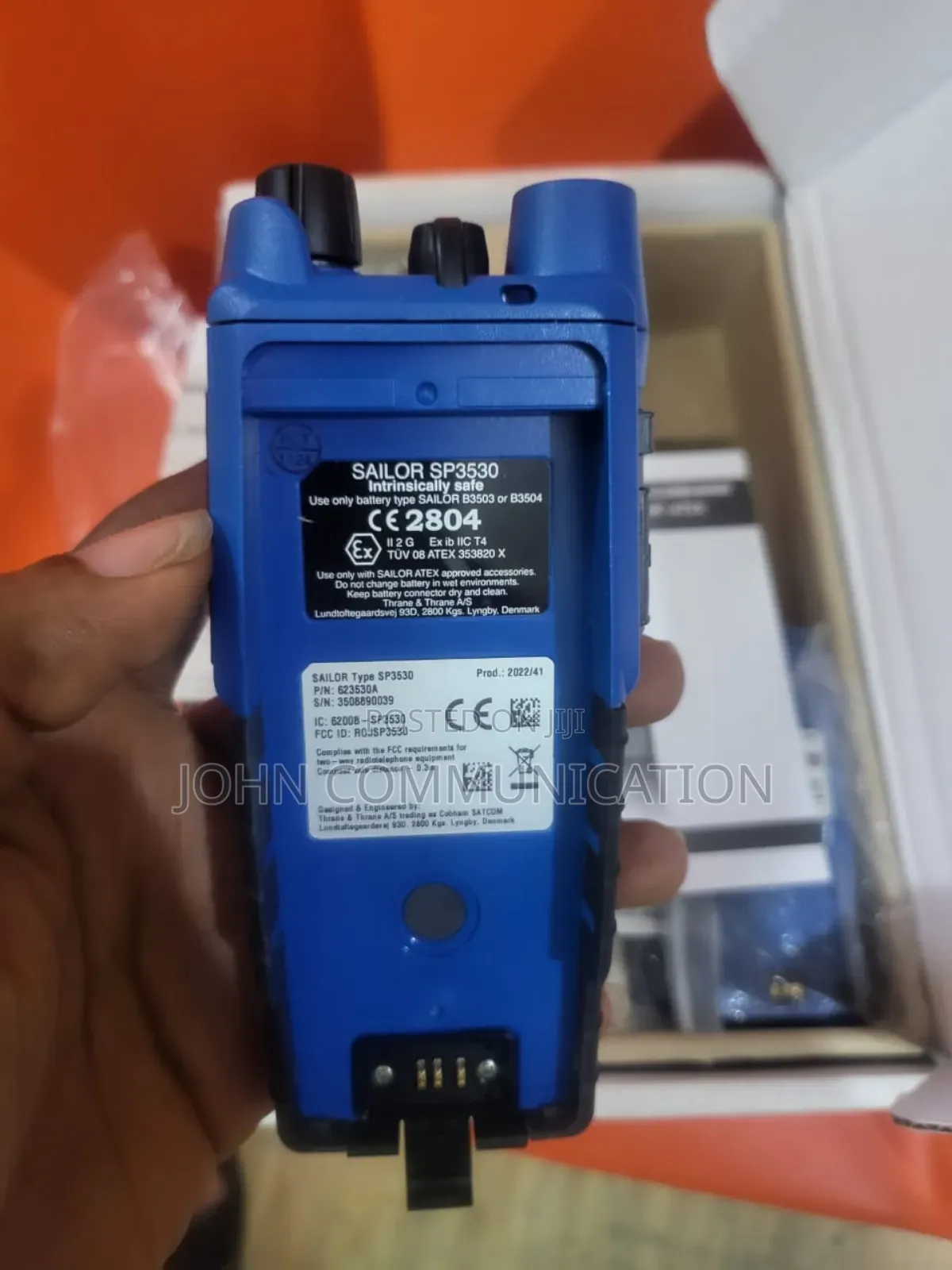 High Quality Sailor Sp3530 Portable Vhf Atex