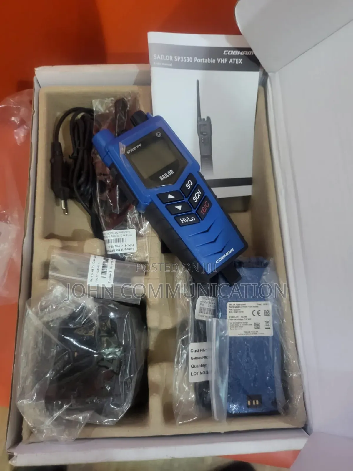 High Quality Sailor Sp3530 Portable Vhf Atex