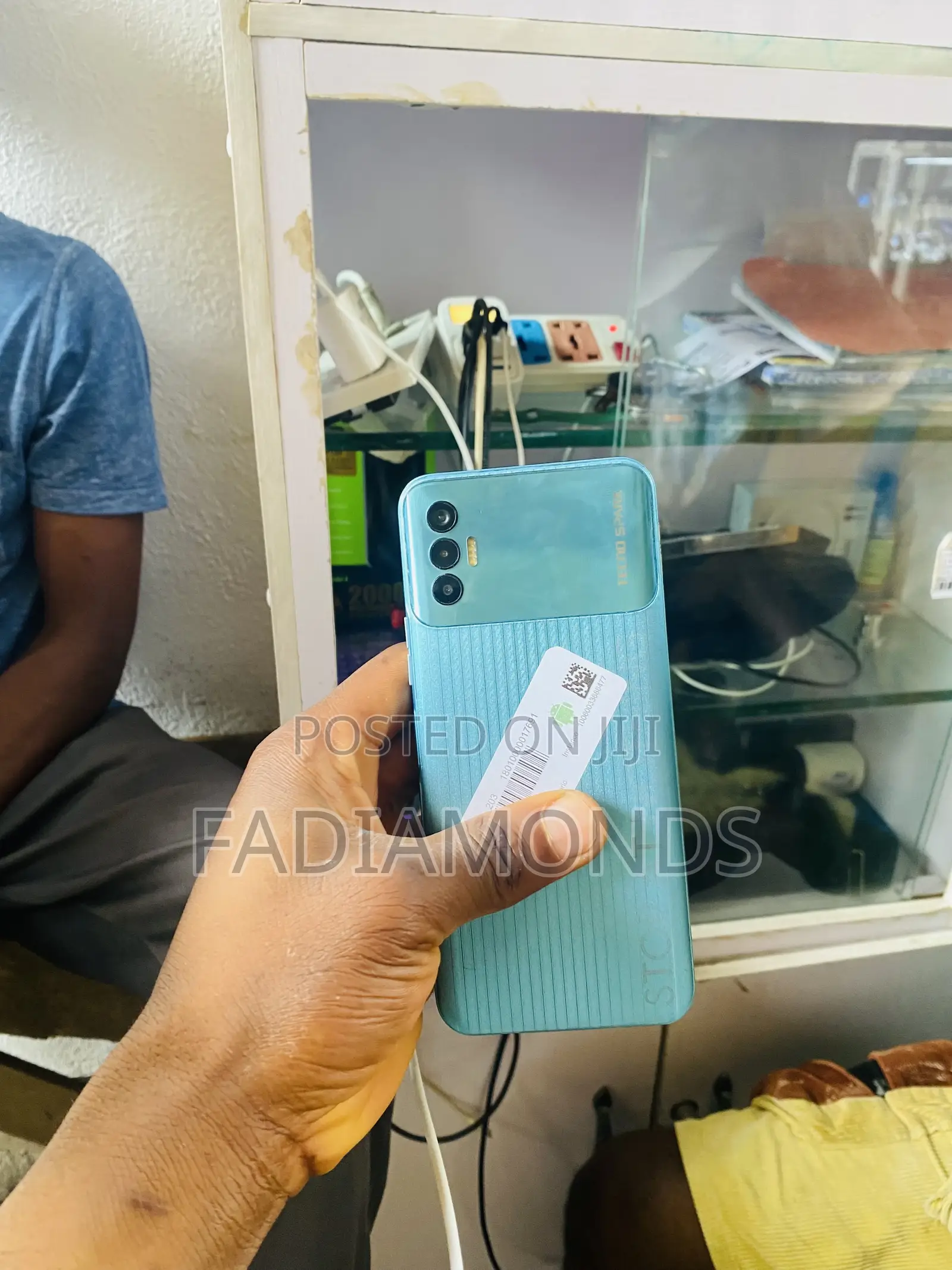 Tecno Spark 8P 128 GB Blue