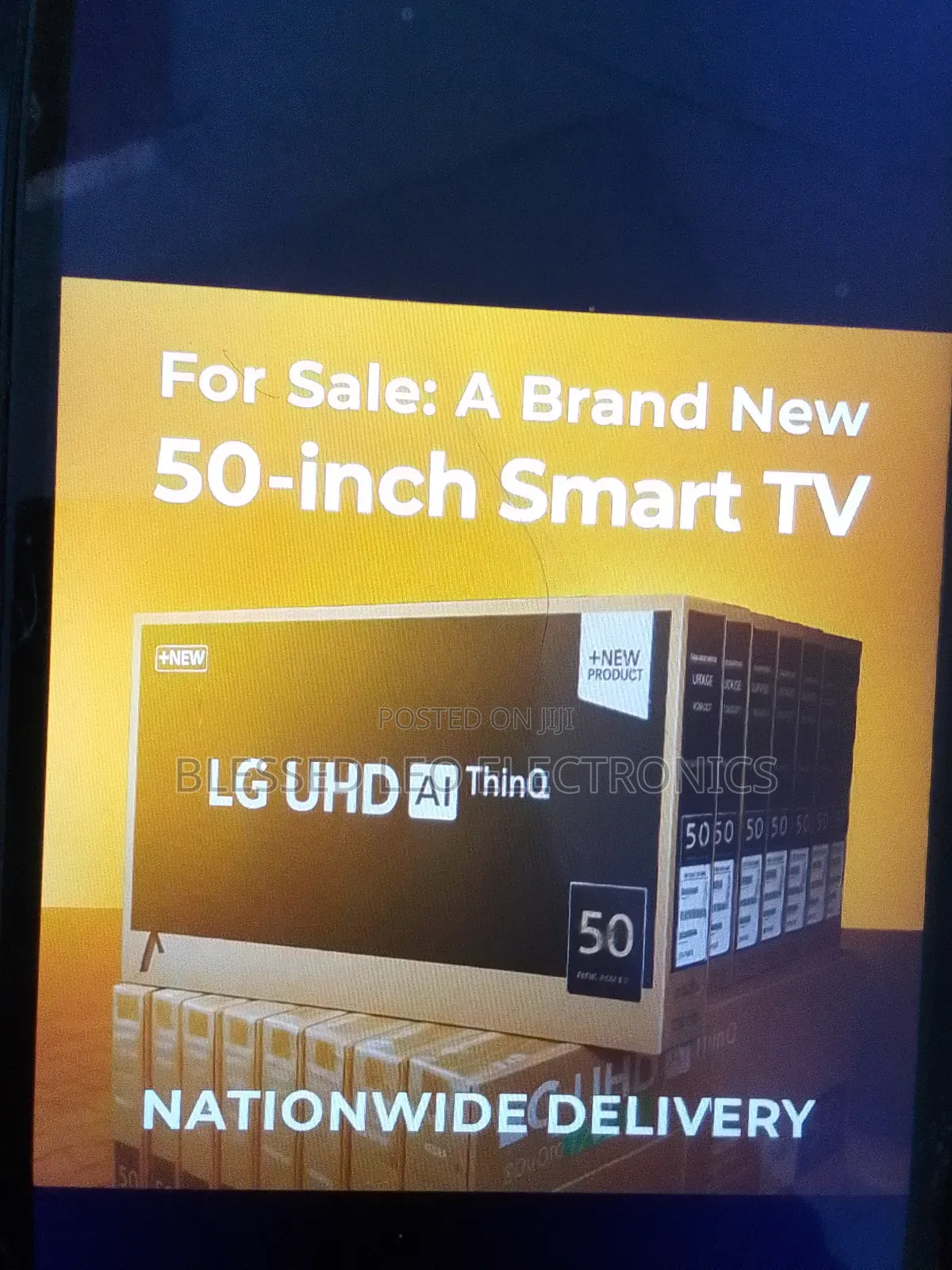 50 Inches Lg Smart With Building Showcasing Apps