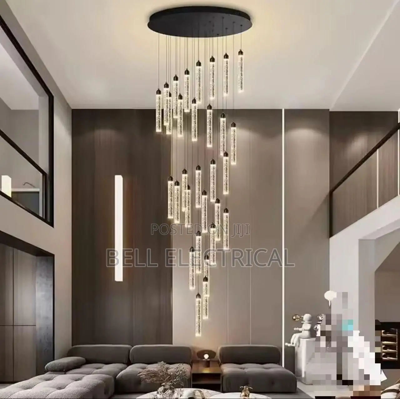 600mm 20 Drops Luxury Crystal Designer Pendant Light