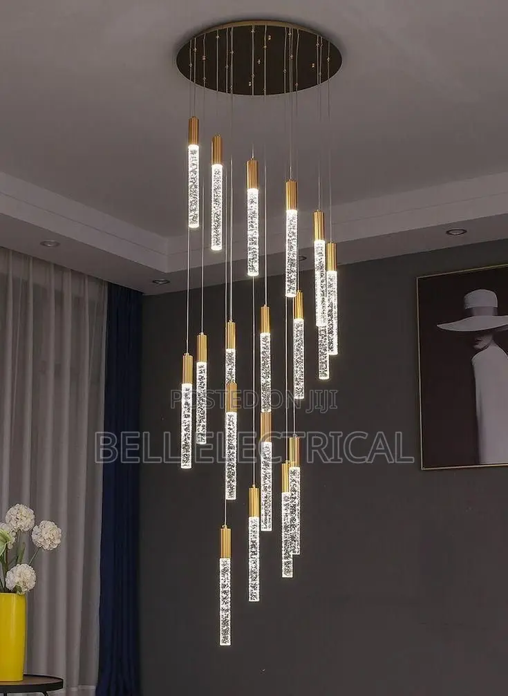 600mm 20 Drops Luxury Crystal Designer Pendant Light