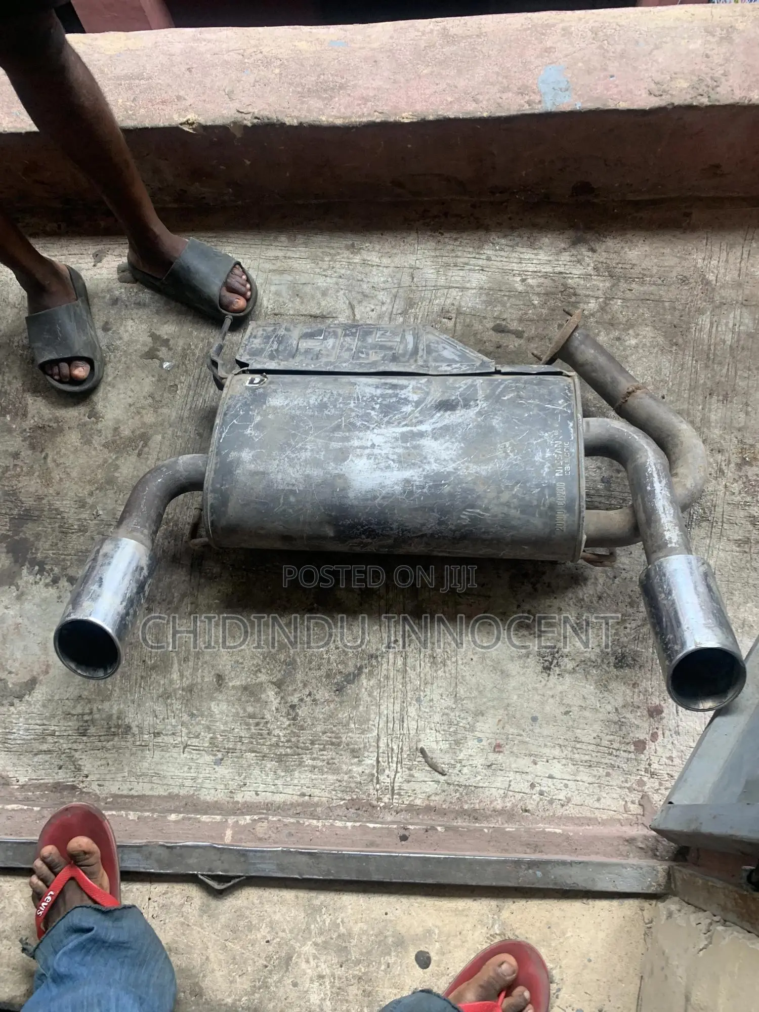 Exhaust Silencer Pot for Infiniti Fx35