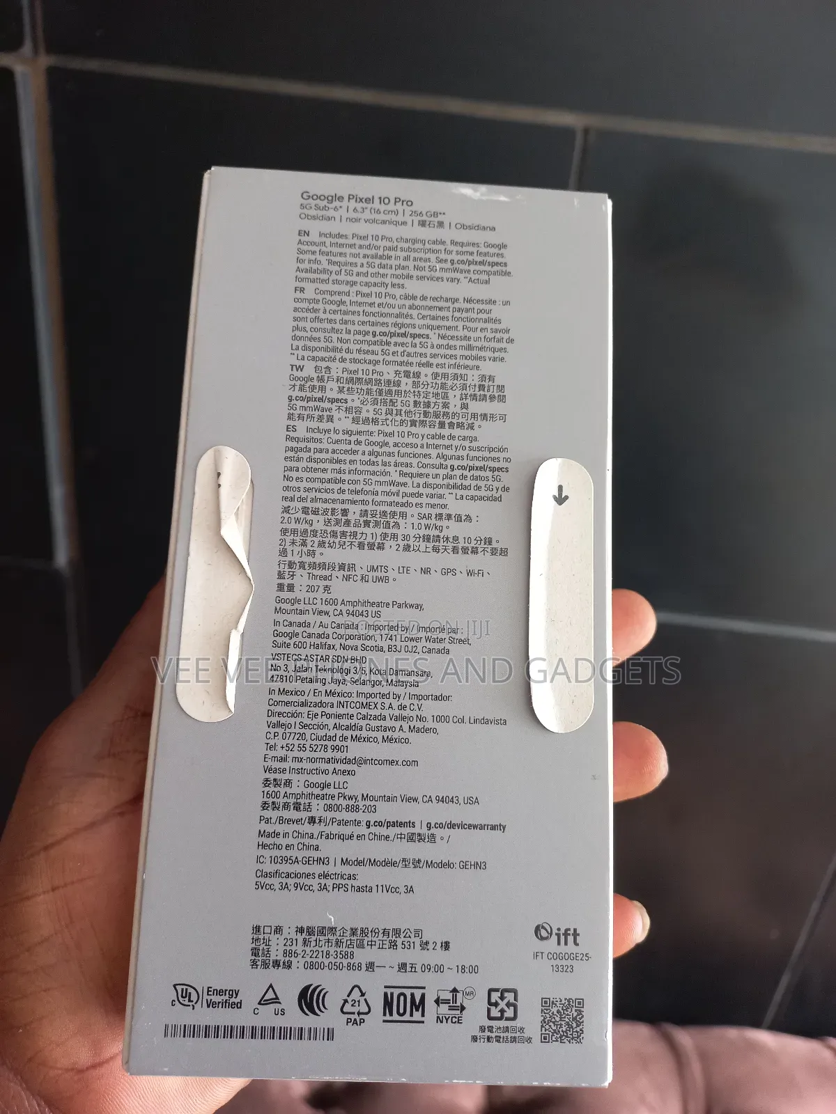 New Google Pixel 10 Pro 256 GB Black