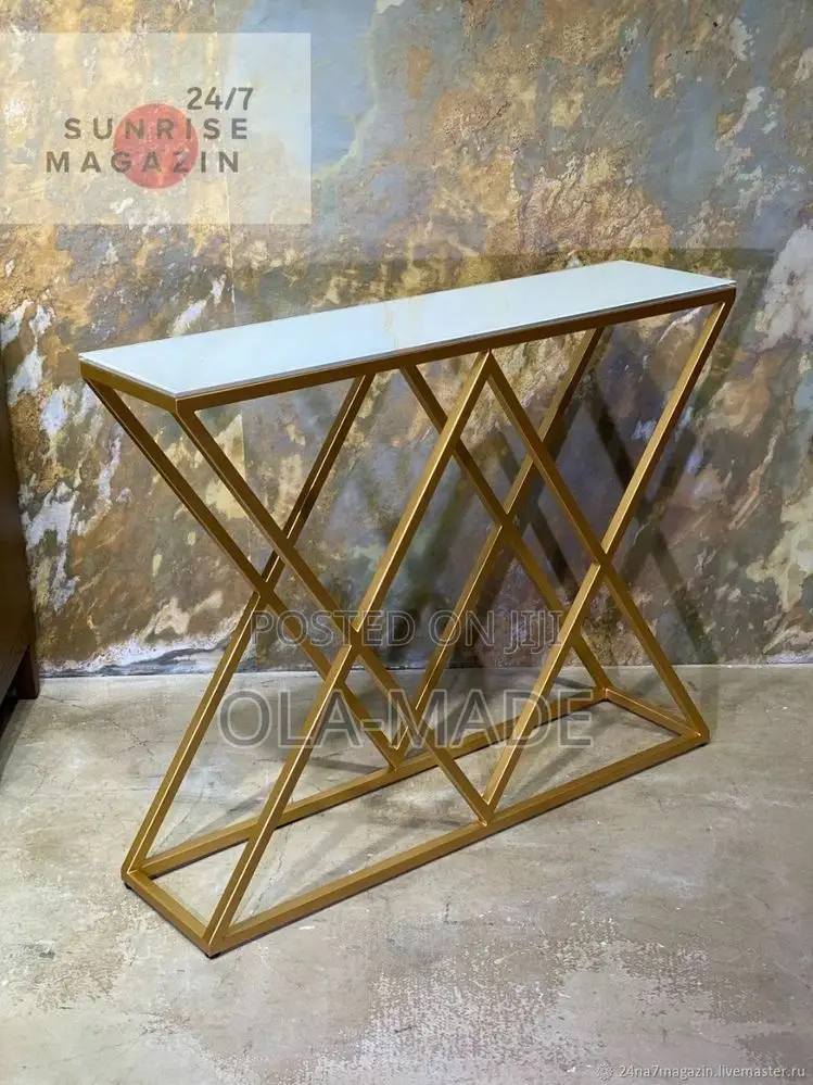 Iron and Alumnium Made Console