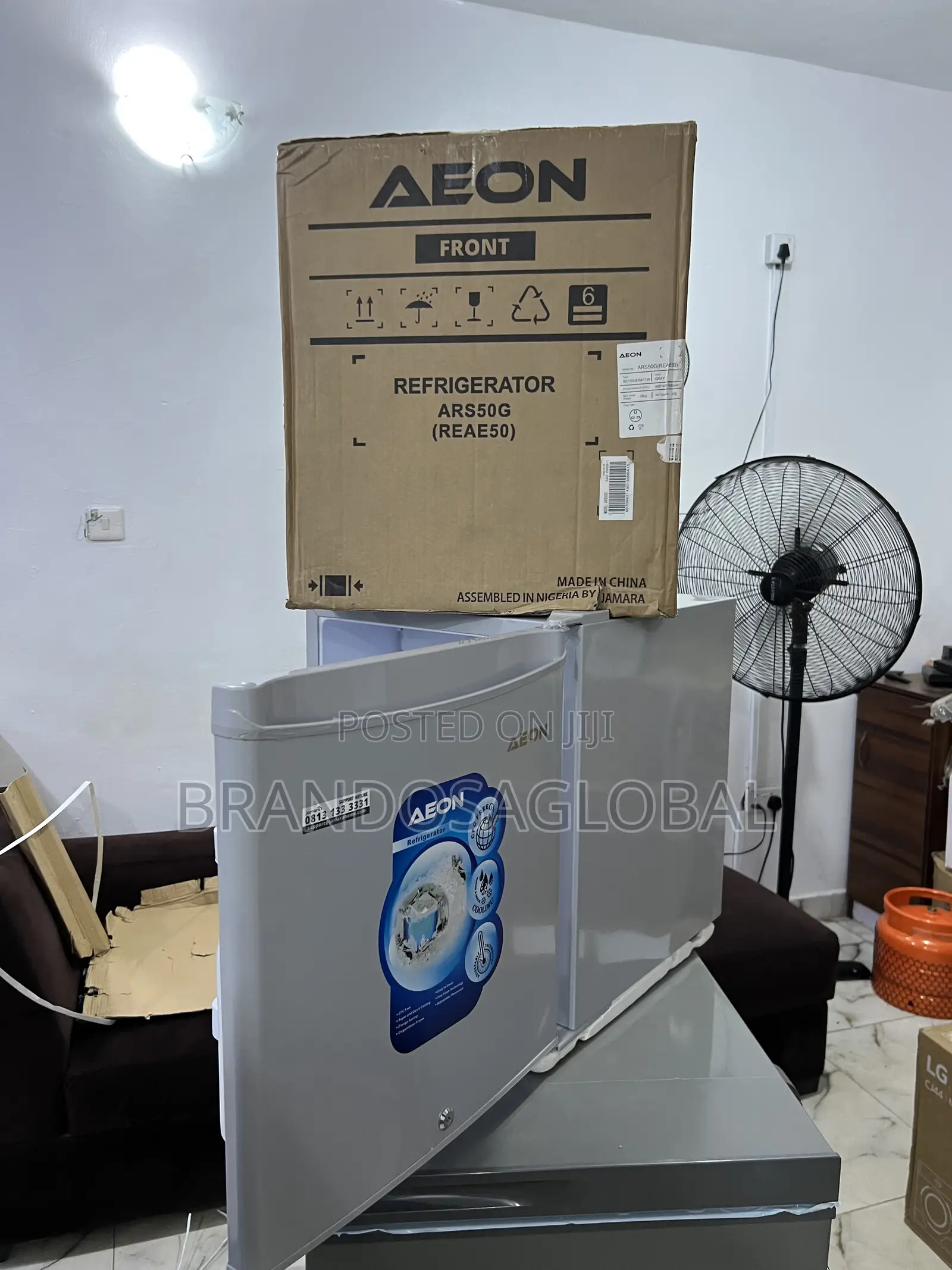 Aeon Ars50g 45l Mini Refrigerator With Durable Cooling System