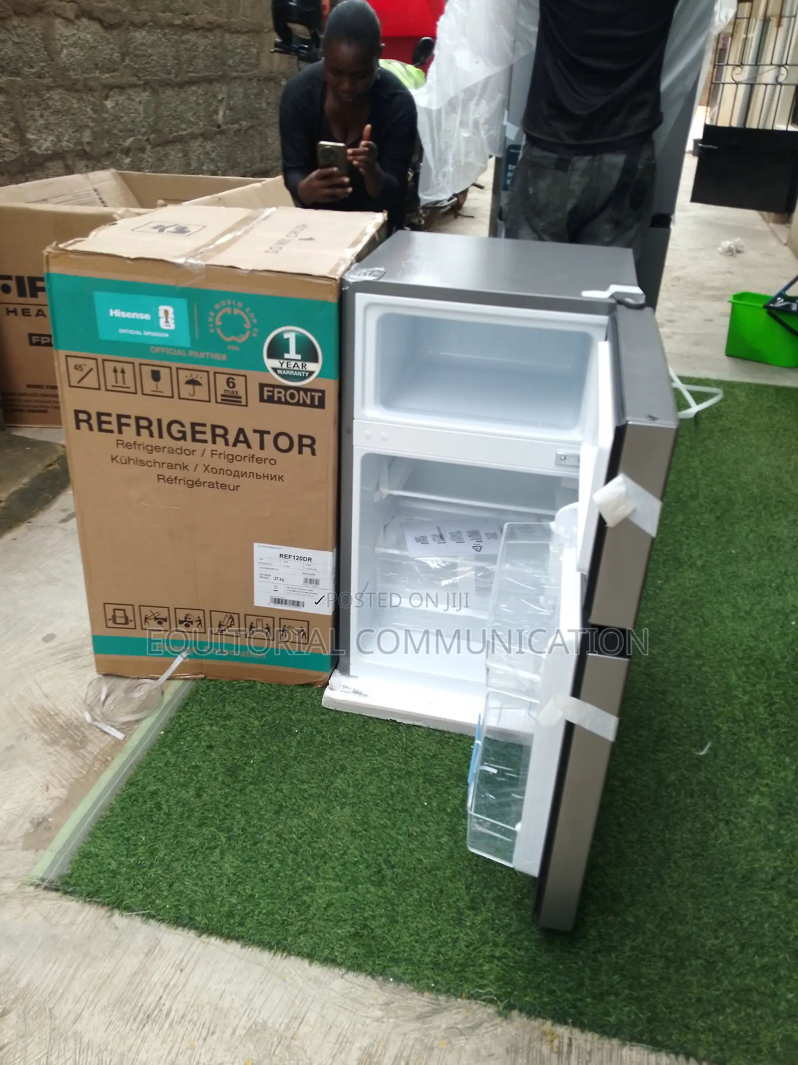 Hisense 87l Top Freezer Double Door Refrigerator