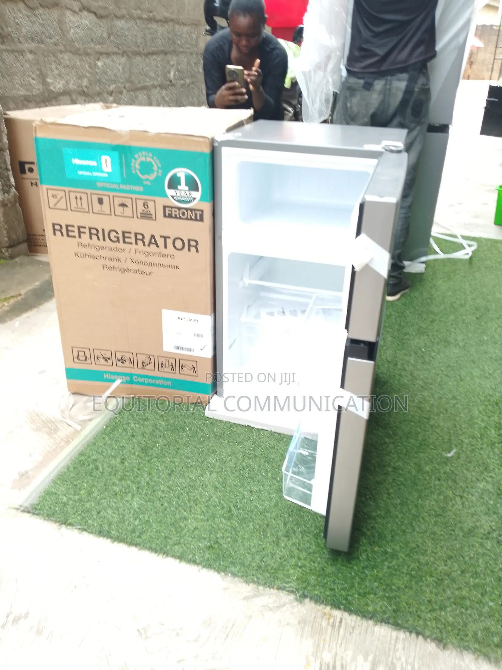 Hisense 87l Double Door Office Refrigerator
