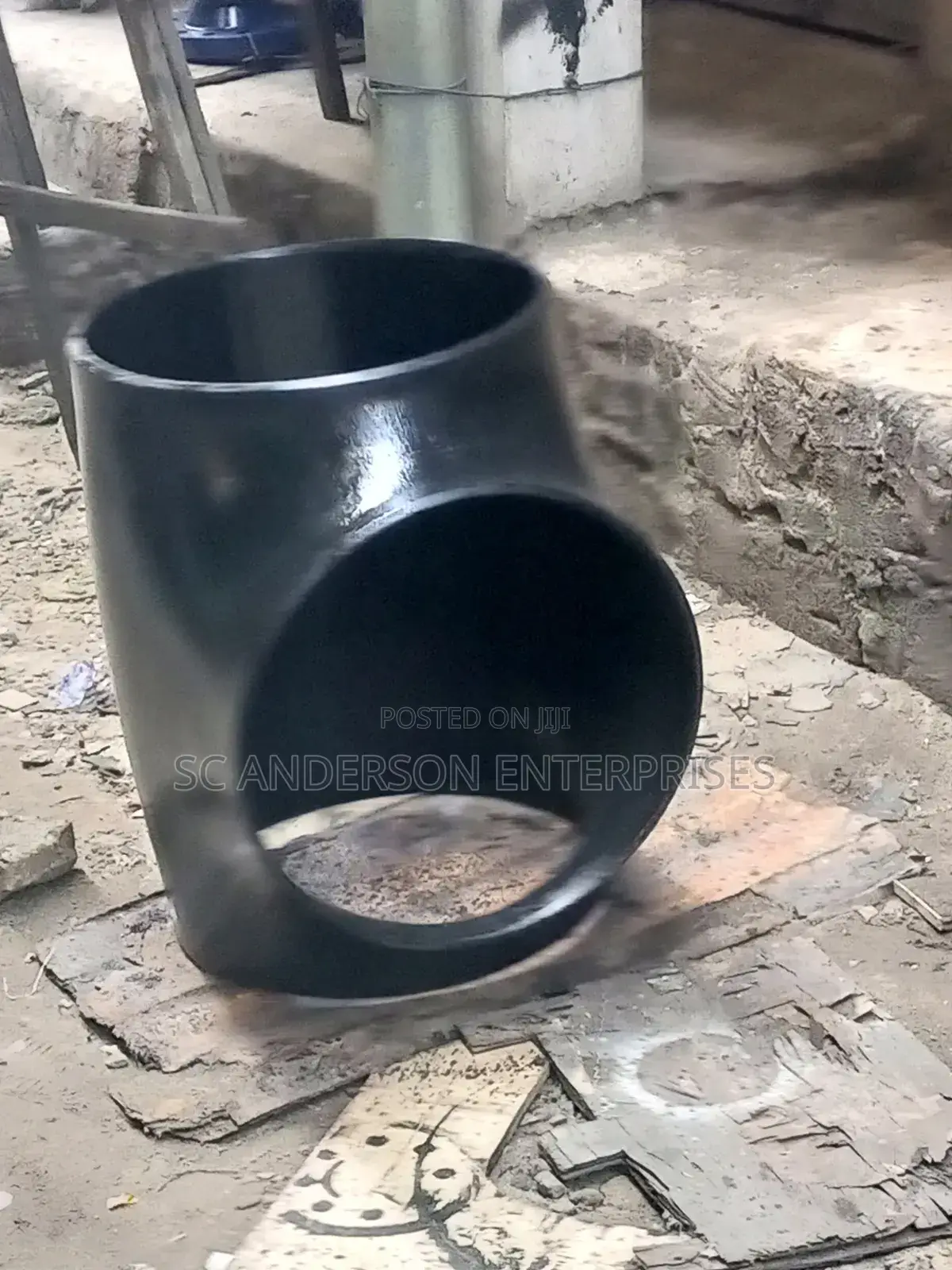 24" Equal Tee SCH 20 Carbon Steel (Available in All Sizes)