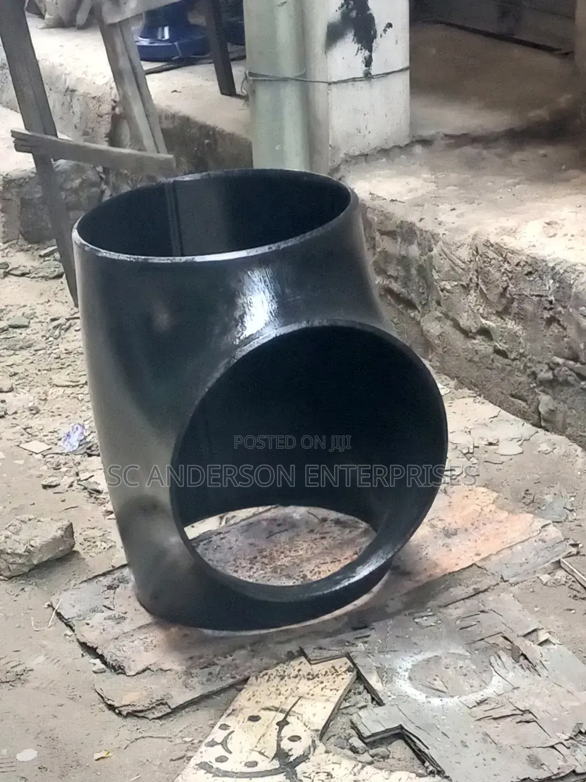 24" Equal Tee SCH 20 Carbon Steel (Available in All Sizes)