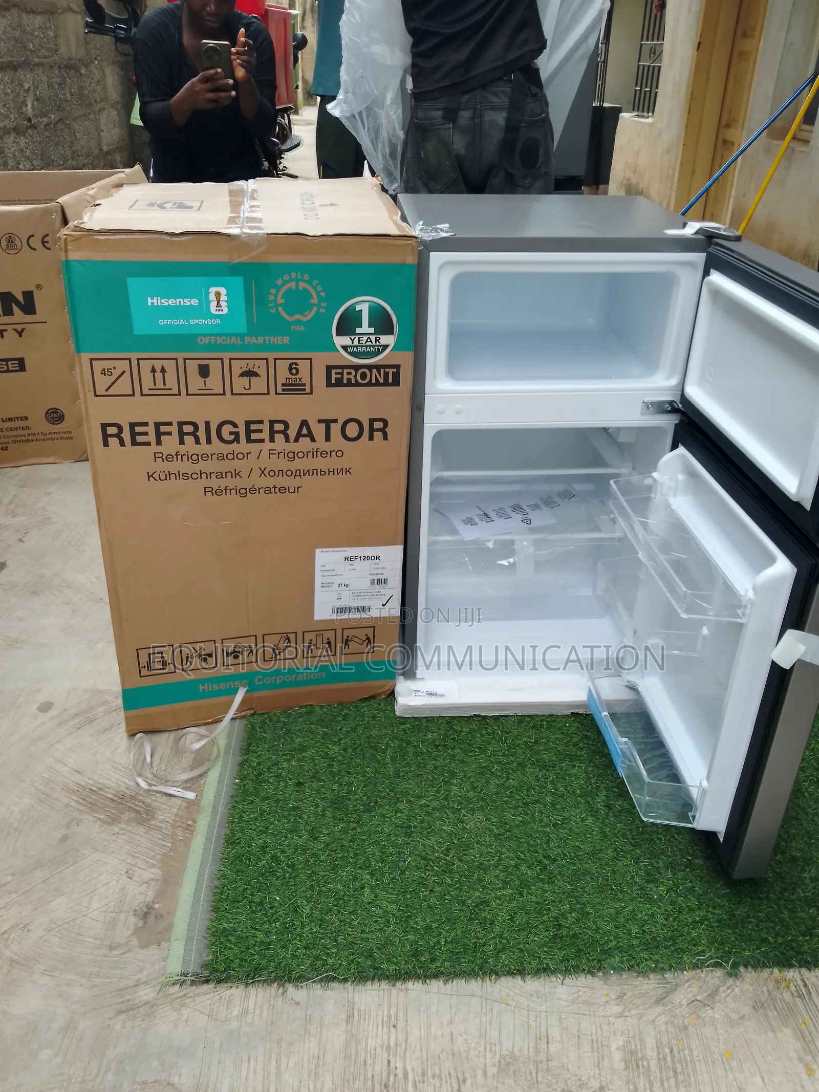 Hisense 87l Double Door Stylish Refrigerator