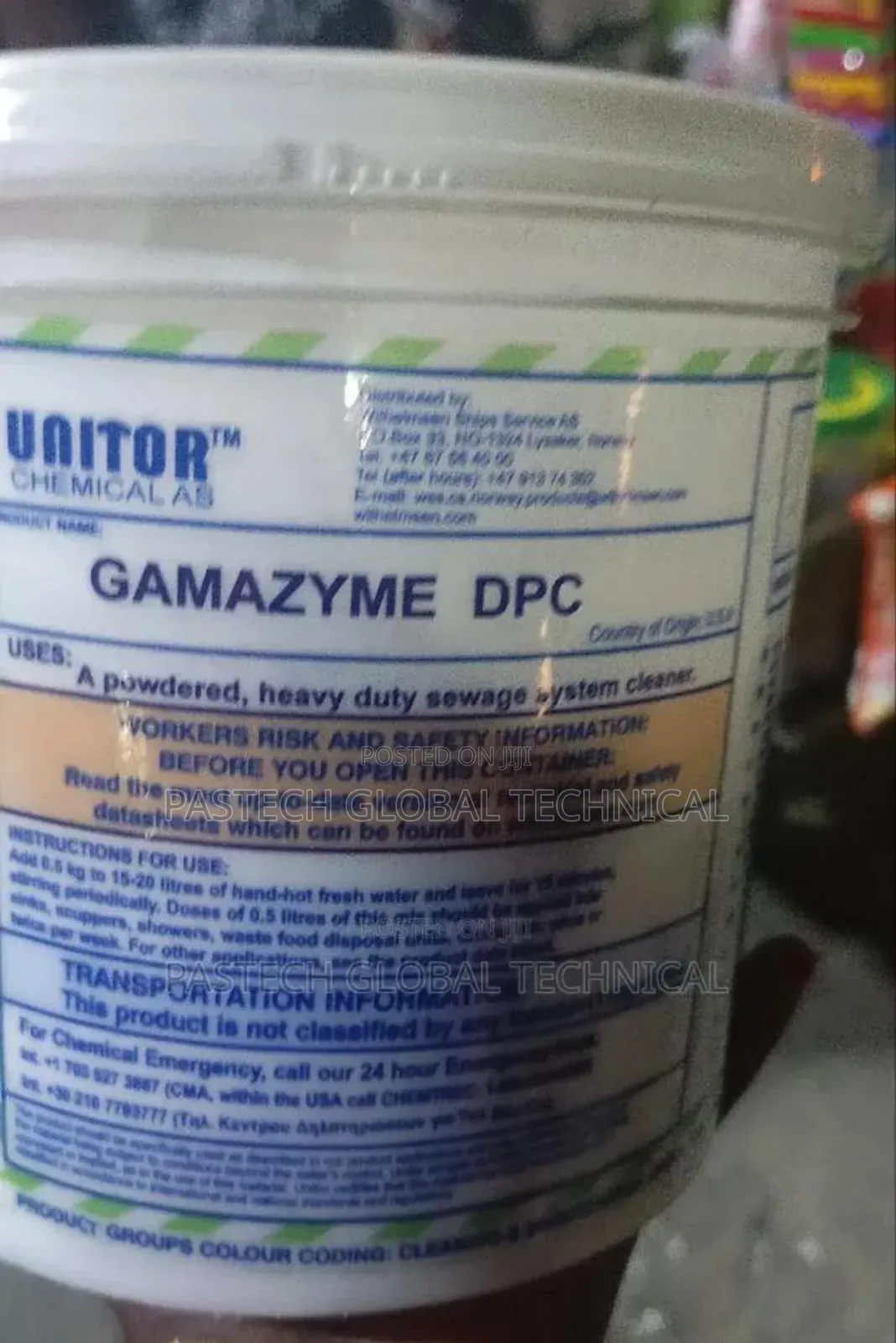 //Gamazyme DPC Sewage System Cleaner// 12kg