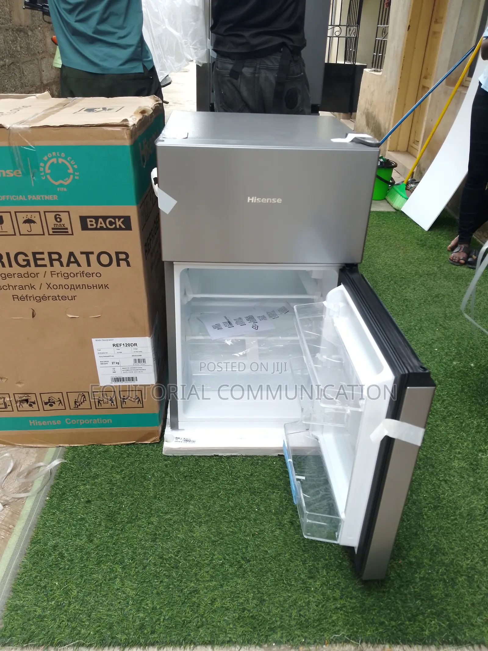 Hisense 87l Frost-Free Double Door Fridge