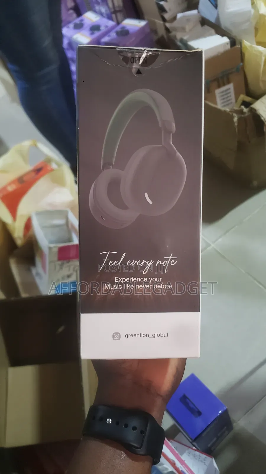 Green Lion Headphones