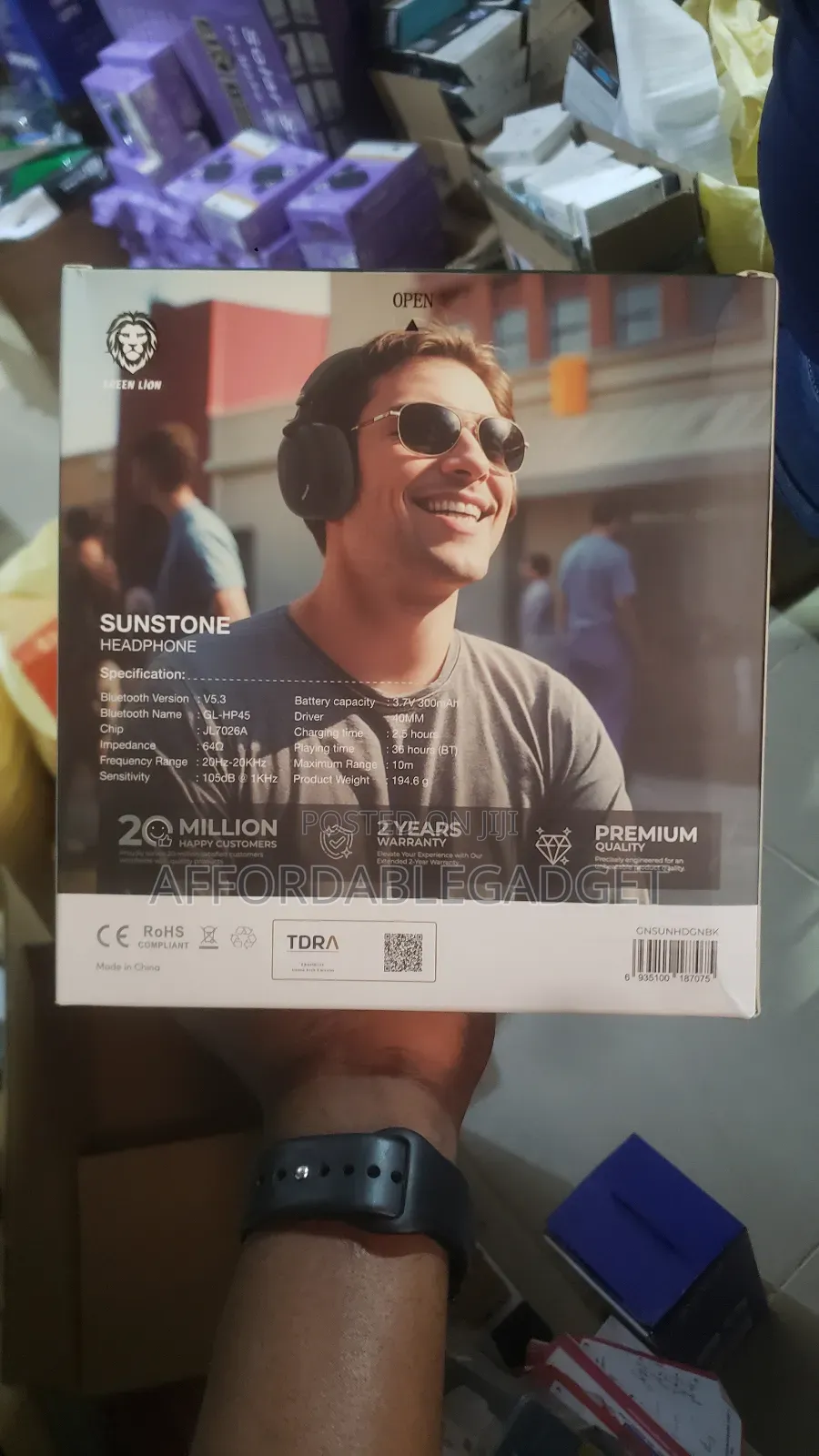Green Lion Headphones