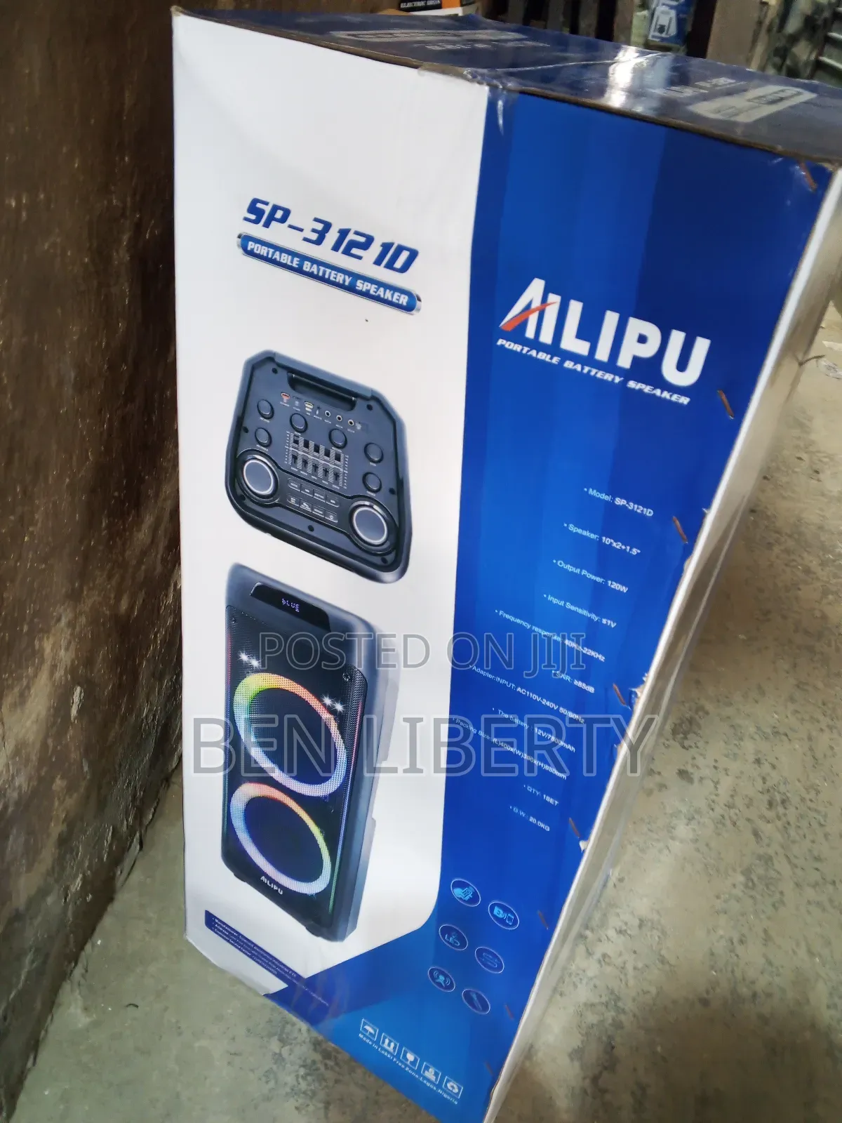 Sound System Ailipu Rechargeable