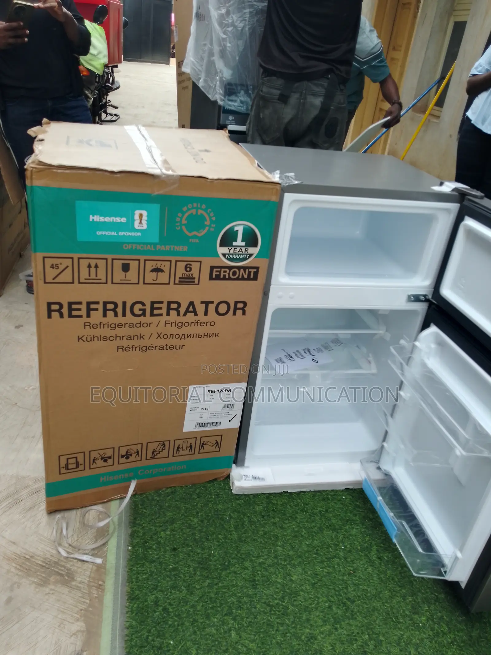 Hisense 87l Double Door Mini Freezer Refrigerator